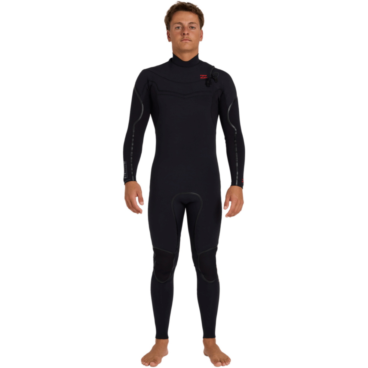 2026 Billabong Mens Absolute Ultra 3/2mm Chest Zip Wetsuit ABYW100280 - Black